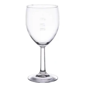 Arcoroc Savoie Grand Vin Wine Glasses 350ml CE Marked at 125ml 175ml and 250ml
