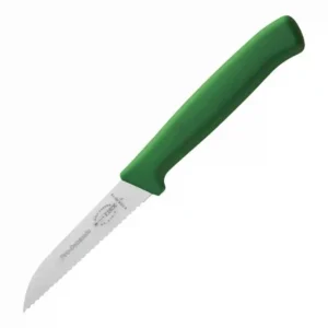 Dick Pro Dynamic HACCP Serrated Utility Knife Green 7.5cm