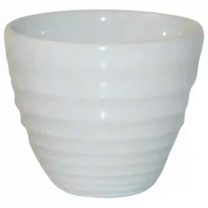Churchill Bit on the Side White Ripple Dip Pots 114ml