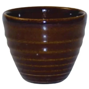 Churchill Bit on the Side Brown Ripple Dip Pots 114ml