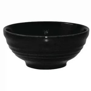Churchill Bit on the Side Black Ripple Snack Bowls 120mm