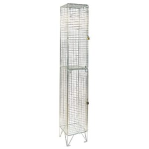 Bolero Mesh Locker Two Door 1980(H) x 300(W) x 457(D)mm