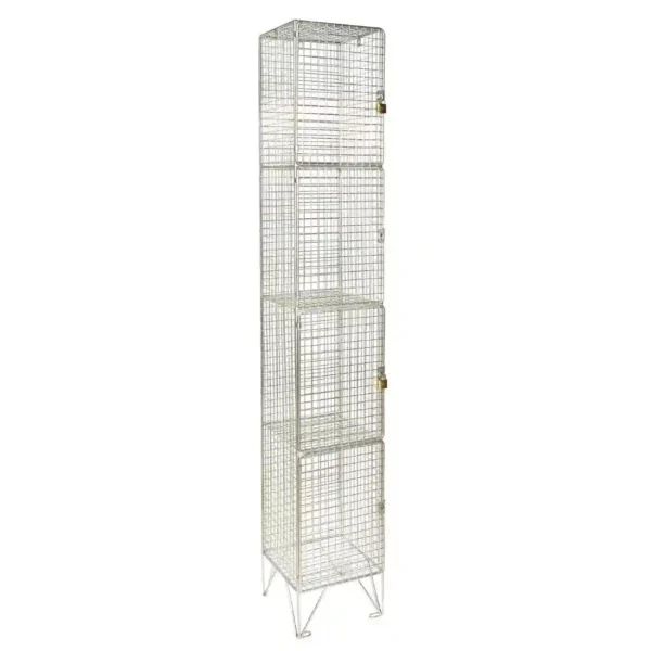 Bolero Mesh Locker Four Door 1980(H) x 300(W) x 457(D)mm