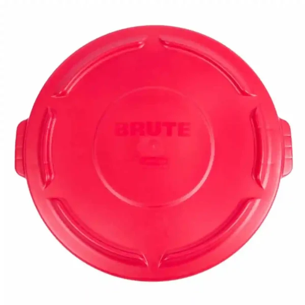 Rubbermaid Brute Snap On Lid Red