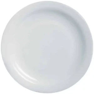 Arcoroc Opal Hoteliere Narrow Rim Plates 236mm
