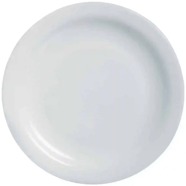 Arcoroc Opal Hoteliere Narrow Rim Plates 236mm