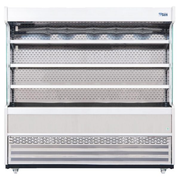 Williams Gem 1856mm Slimline Multideck Stainless Steel with Nightblind R180-SCN