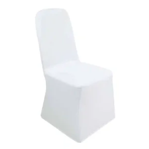 Bolero Banquet Chair Cover White