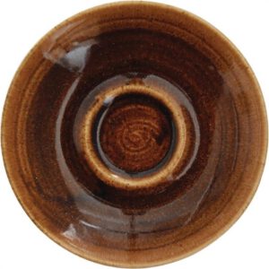 Churchill Monochrome Espresso Saucer Vintage Copper 114ml
