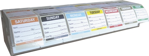Empty Day Dot Food Label Dispenser
