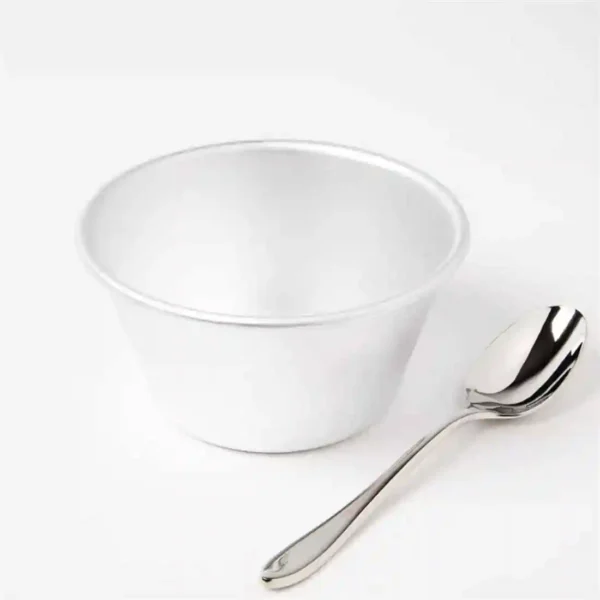 Vogue Aluminium Pudding Basin 340ml