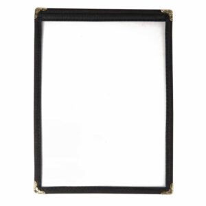 Olympia American Style Menu Cover Black A5