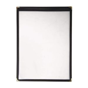 Olympia American Style Menu Cover Black A4