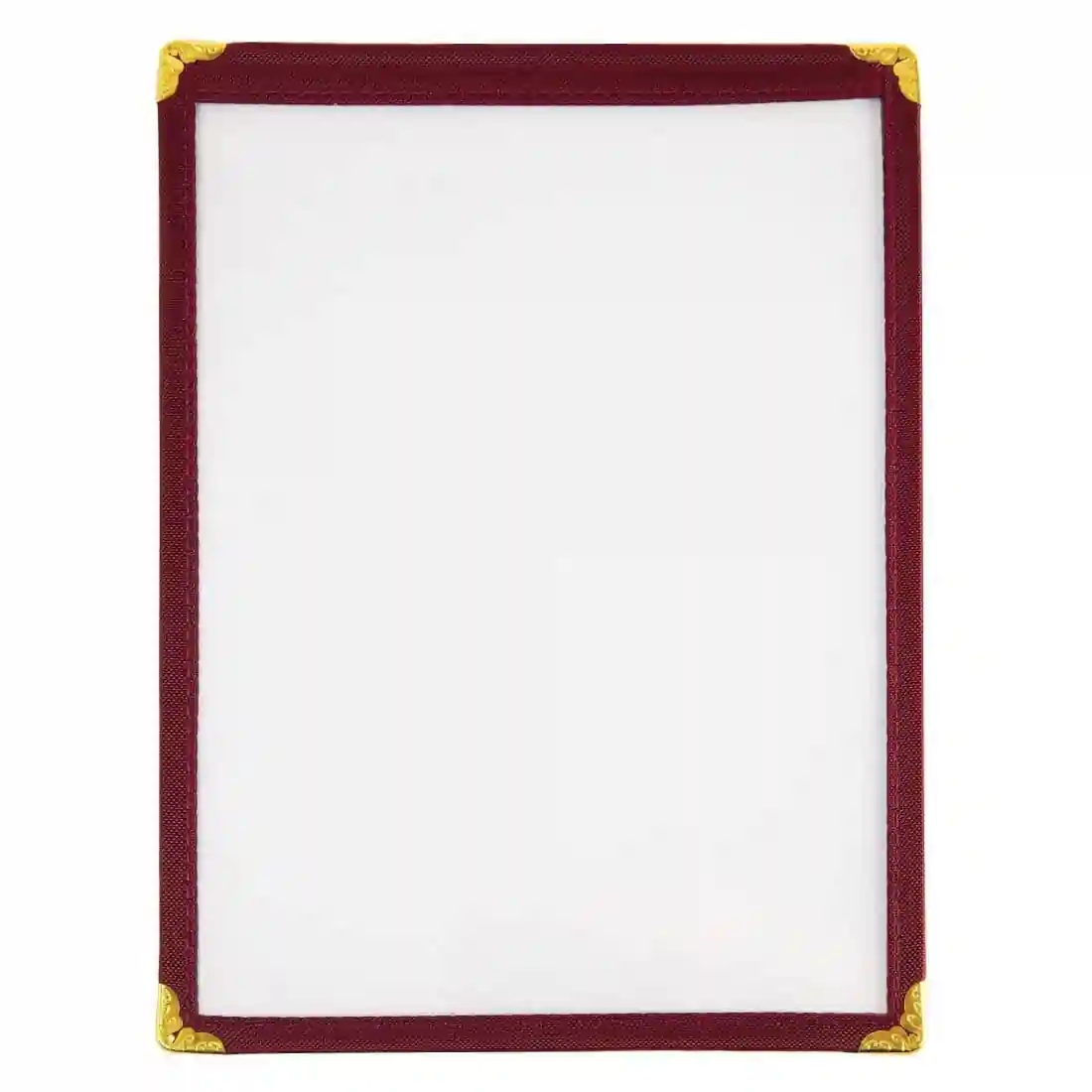 Olympia American Style Menu Cover A5 Burgundy