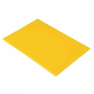 Hygiplas Anti Microbial High Density Yellow Chopping Board