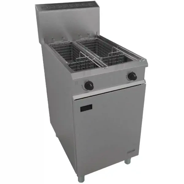 Falcon Chieftain Twin Pan Propane Gas Fryer G1848X