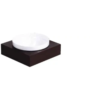 APS Frames Dark Wood Large Square Buffet Bowl Box