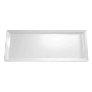 APS Pure White Rectangular Melamine Tray