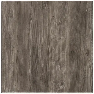 Werzalit Pre-drilled Square Table Top  Ponderosa Grey 700mm