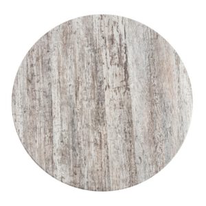 Werzalit Pre-drilled Round Table Top  Montpelier 800mm