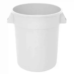 Vogue White Round Container Bin 38Ltr