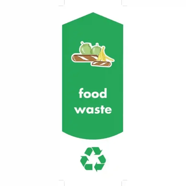 Rubbermaid Food Waste Stickers