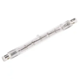 Bare Infrared Quartz Heat Bulb 118mm 200W