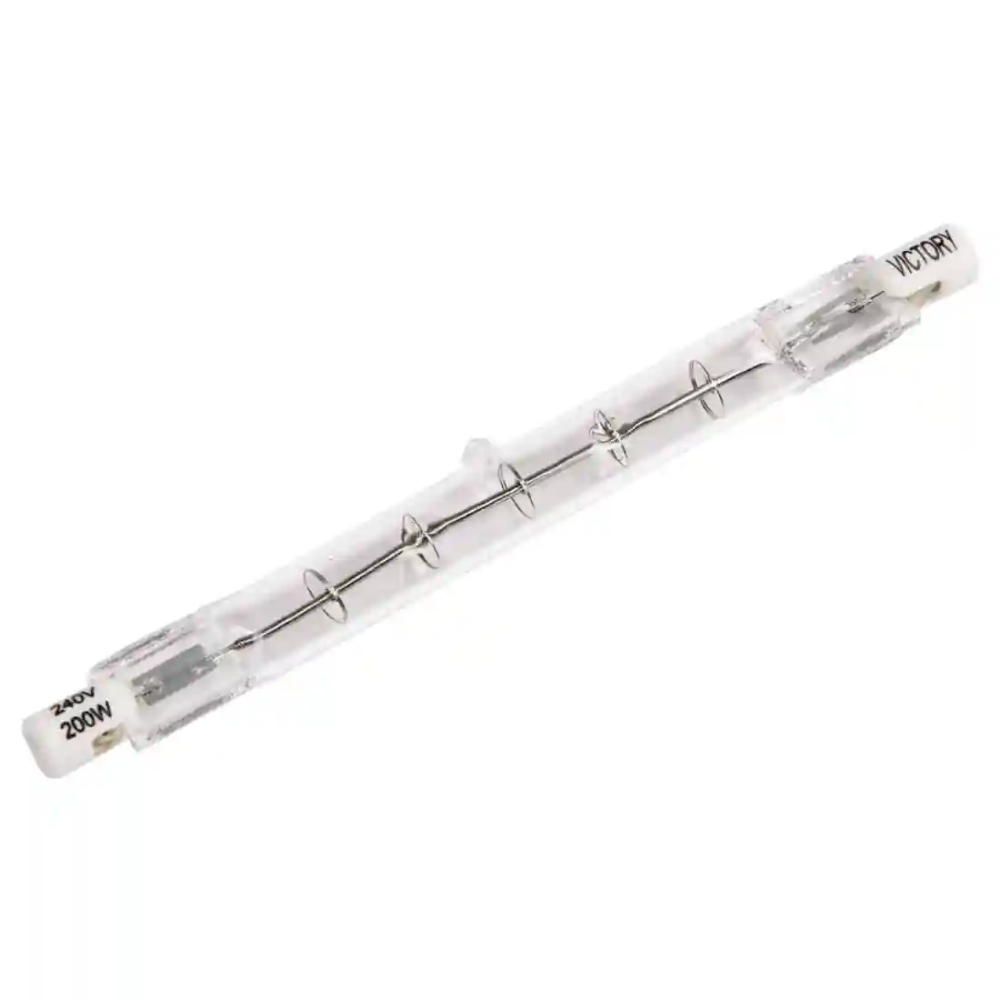 Bare Infrared Quartz Heat Bulb 118mm 200W