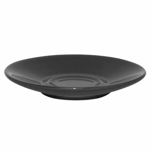 Olympia Cafe Espresso Saucers Charcoal 116.5mm