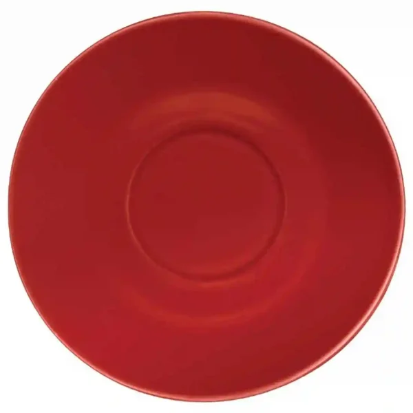 Olympia Cafe Saucers Red 158mm