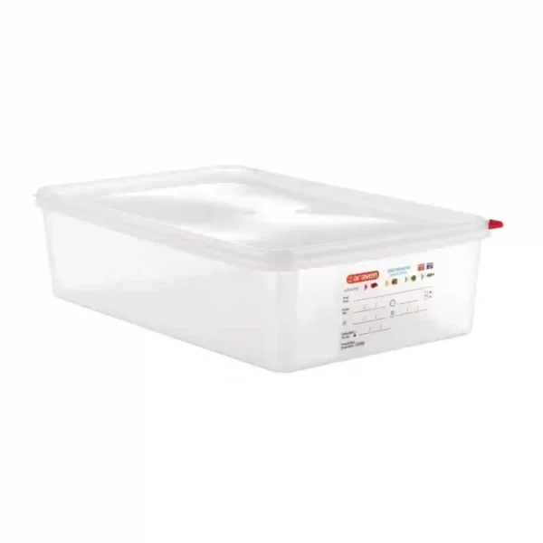 Araven 1/1 GN Food Containers 13.7L with Lid
