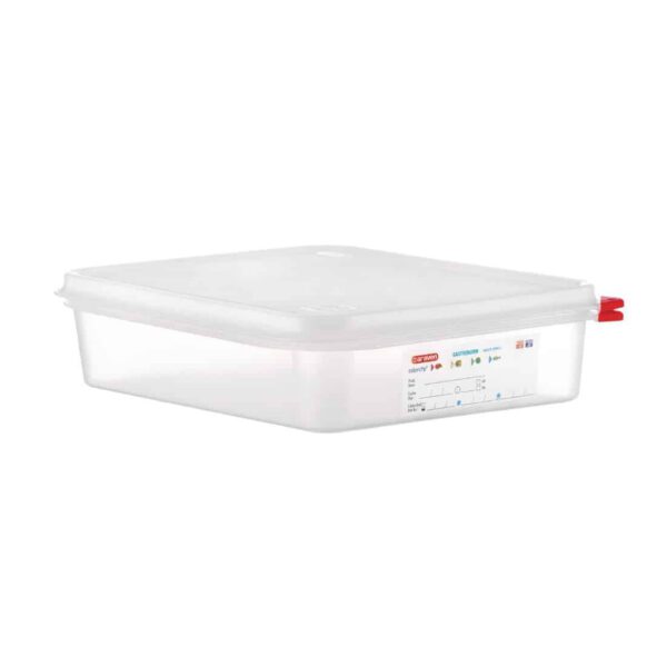 Araven 1/2 GN Food Containers  4L With Lid