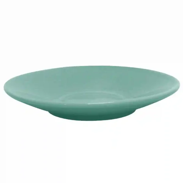 Olympia Cafe Espresso Saucers Aqua 116.5mm
