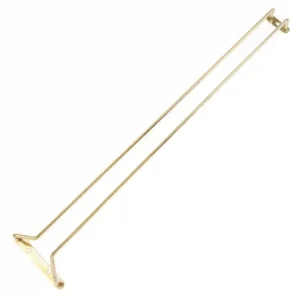 Beaumont Brass Wine Glass Rack 609mm