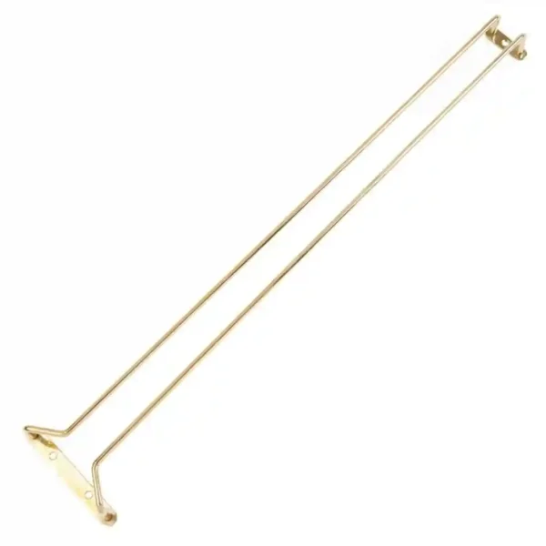 Beaumont Brass Wine Glass Rack 609mm