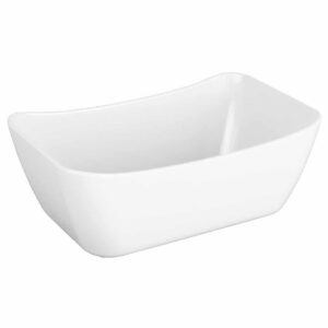 Kristallon Curve Crock 1/4GN White