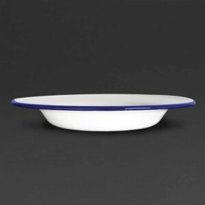 Olympia Enamel Soup Plates 245mm