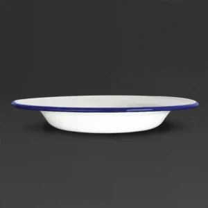 Olympia Enamel Soup Plates 245mm