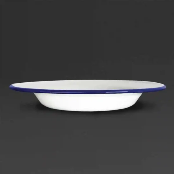 Olympia Enamel Soup Plates 245mm