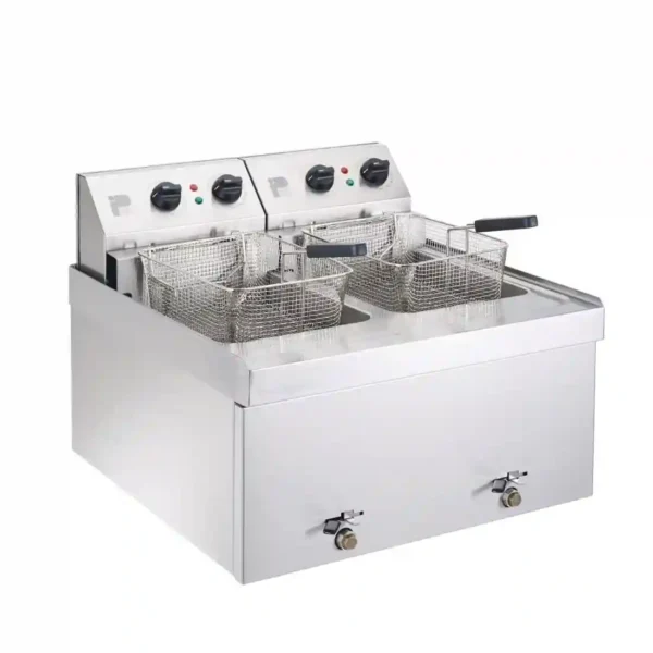Parry Double Tank Countertop Fryer NPDF6