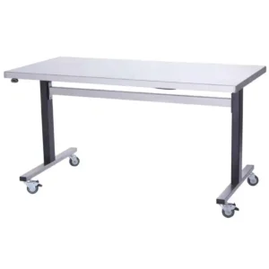 Parry Stainless Steel Adjustable Height Table Wide Electric Static 1000mm