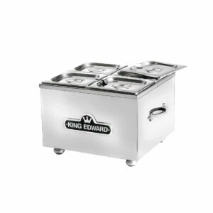 King Edward Small Bain Marie Stainless Steel BM1V/SS