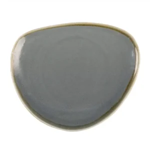 Olympia Kiln Triangular Plate Ocean 230mm