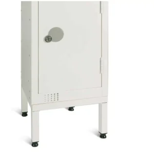 Elite White Locker Stand for One 300mm Locker
