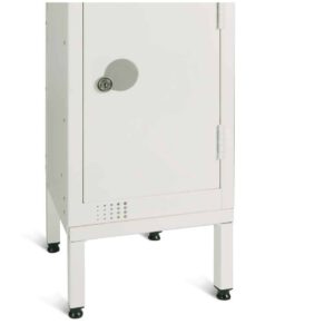 Elite White Locker Stand for One 450mm Locker