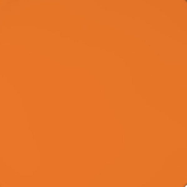 Werzalit Pre-drilled Square Table Top  Orange 800mm