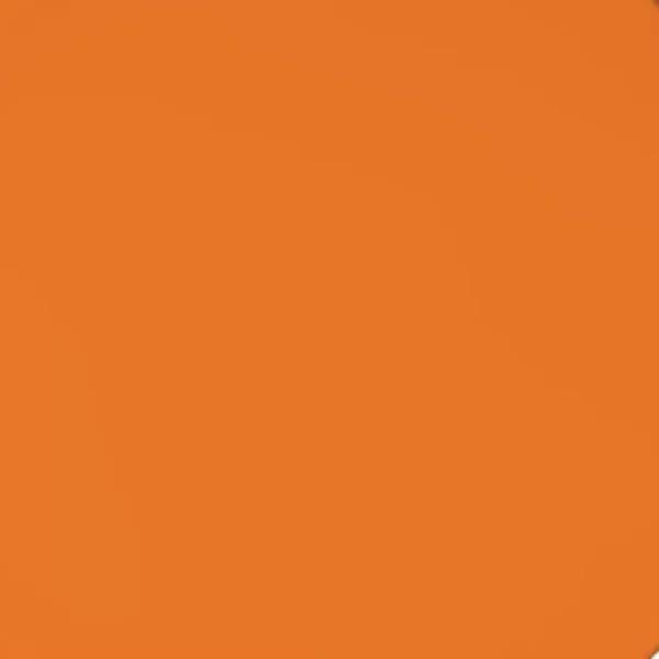 Werzalit Pre-drilled Square Table Top  Orange 800mm
