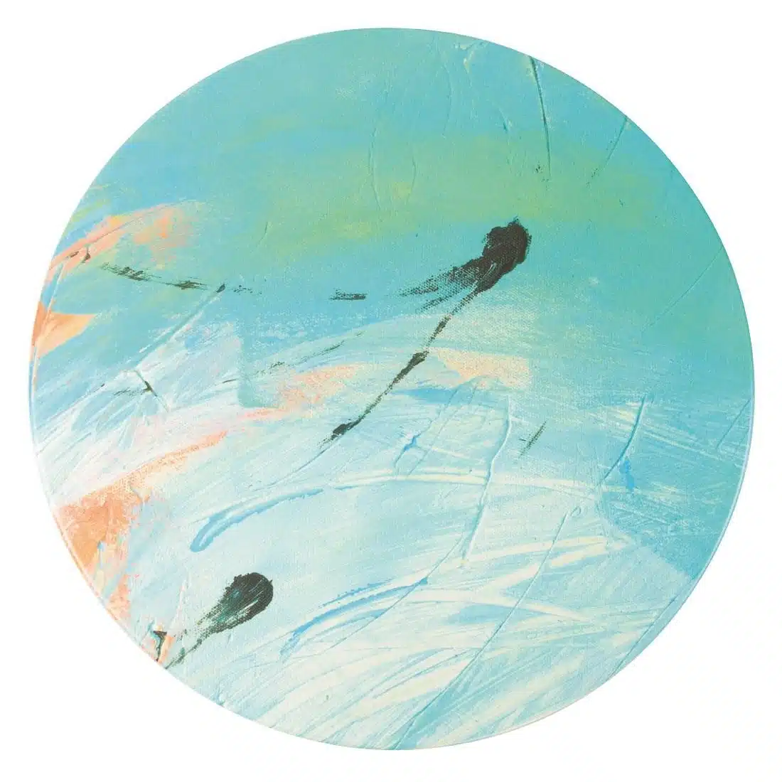 Werzalit Pre-drilled Round Table Top Primavera 700mm