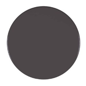 Werzalit Pre-drilled Round Table Top  Dark Grey 700mm