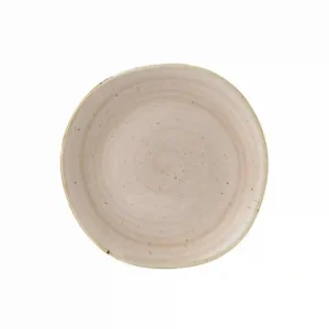 Churchill Stonecast Round Plate Nutmeg Cream 264mm